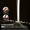 thumbnail image 6 of Deconovo Extra Long Blackout Curtains Back Tab and Rod Pocket Thermal Insulated Room Darkening Curtains for Bedroom 52x108 inch Chocolate 2 Panels, 6 of 8