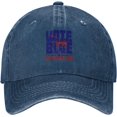 thumbnail image 1 of Vote Blue No Matter Who Hat Save Democracy Golf Hats Retro Dad Baseball Caps, 1 of 8
