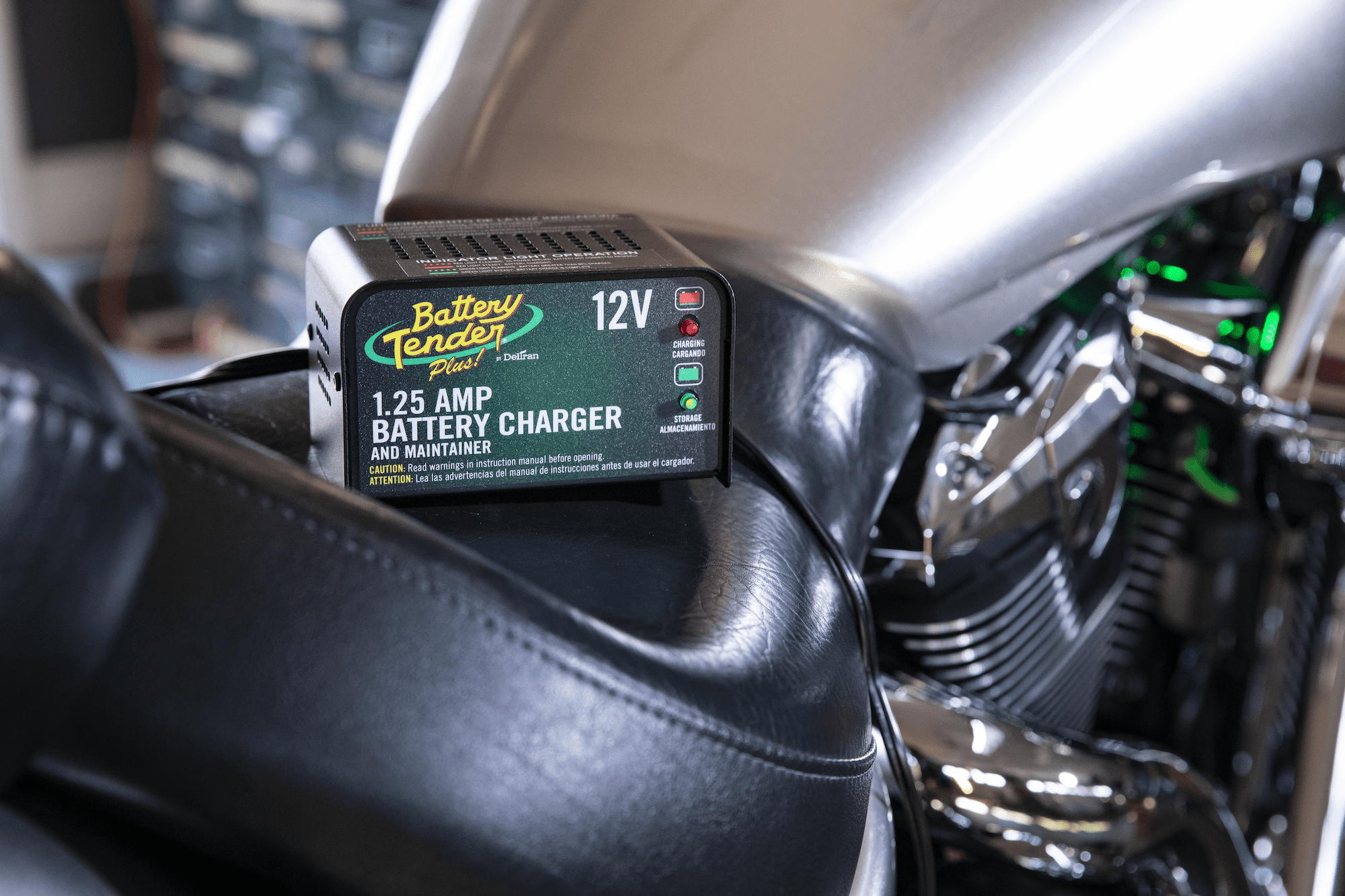 Battery Tender® Plus 12V Smart Charger - Extends Battery Life for Motorcycles, ATVs, Jet Skis & More