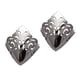 thumbnail image 1 of 2 protectores de metal para zapatos con punta alta, para cubrir tacones altos. plata, 1 of 9
