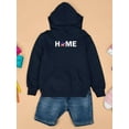 thumbnail image 3 of Home Star Shaped Flag Hoodie Juniors -Image by Shutterstock,  Small, 3 of 4