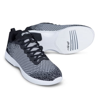 KR Flyer Mesh Black Steel Bowling Shoes Wide 7