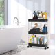 thumbnail image 4 of Wdftyju Carros de almacenamiento delgados Rueda de carro de 3 capas Vajilla de cocina Organizador de baño Wdftyju 5rm9yc4bq7su8kd3D02, 4 of 8