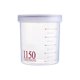 thumbnail image 3 of Transparent Plastic Cereal Storage Bottle for Kitchen Use Premium Quality Food Storage Container 1150ml, 3 of 3