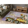 thumbnail image 2 of Stair Rug, Ethnic Rugs, African Woman Cooking Rugs, Abstract Rug, Indoor Rugs, African Mother Cooking Rugs, Gift For Him Rugs, Large Rug, 2.3'x3.3' - 70x110 cm, 2 of 8