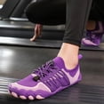 thumbnail image 5 of Purple Women'S Outdoor Barefoot Water Shoes Quick Dry Breathable For Fitness Diving Hiking Purple Size 9, 5 of 9