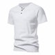 thumbnail image 1 of Playeras Para Gimnasio Hombre Camisa De Moda Para Hombre Camiseta Clásica De Manga Corta Ligera Con Botones Camiseta Casual Top, 1 of 9