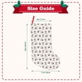 thumbnail image 3 of Lsque Pugs Pattern 18 Inch Christmas Stockings, Festive Holiday Stocking for Christmas Decorations Holiday Decor, 3 of 7
