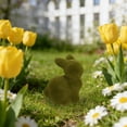 thumbnail image 5 of WUJGXI Bunny Figurine Easter Home Cute Desktop Tabletop Ornament For Living Room Decoration, 5 of 6