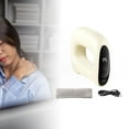 thumbnail image 1 of Vibrador corporal portátil de 5 velocidades con vibración eléctrica y cinturón muscular para fitness Blanco, 1 of 8