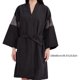 thumbnail image 3 of Kimono Style Hair Salon Smock Salon Client Gown Woman Bathrobes Hair Cutting Cape Professional Hairdressing Clothes Robe, 3 of 4