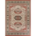 thumbnail image 5 of Unique Loom Outdoor Traditional Collection Area Rug - Gilded (10' x 14' 1" Rectangle Multi/Red), 5 of 9