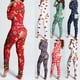 thumbnail image 2 of Pijama de Invierno para mujer, mono cálido, ropa de dormir Kigurumi, mono de Navidad para adultos, camisón para mujer, 2 of 4