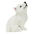 thumbnail image 5 of Statue de Chien de Table-Hurlant Eskimo Américain, Statue de Jardin, Décoration Intérieure, 5 of 5