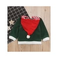 thumbnail image 2 of Bmnmsl Kid Christmas Santa Jacket Hooded Long Sleeve Fleece Jacket, 2 of 5