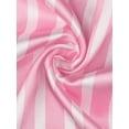 thumbnail image 7 of DARING DIVA Women's Satin Pajama Set Silky Long Sleeve Button Down Sleepwear S Pink, 7 of 7
