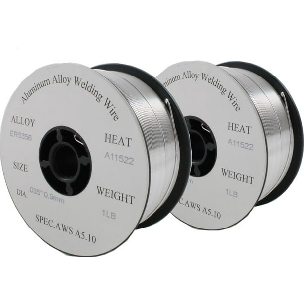 ER5356 MIG Aluminum Welding Wire 1 Lb x 0.035" (2 SPOOLS) Walmart