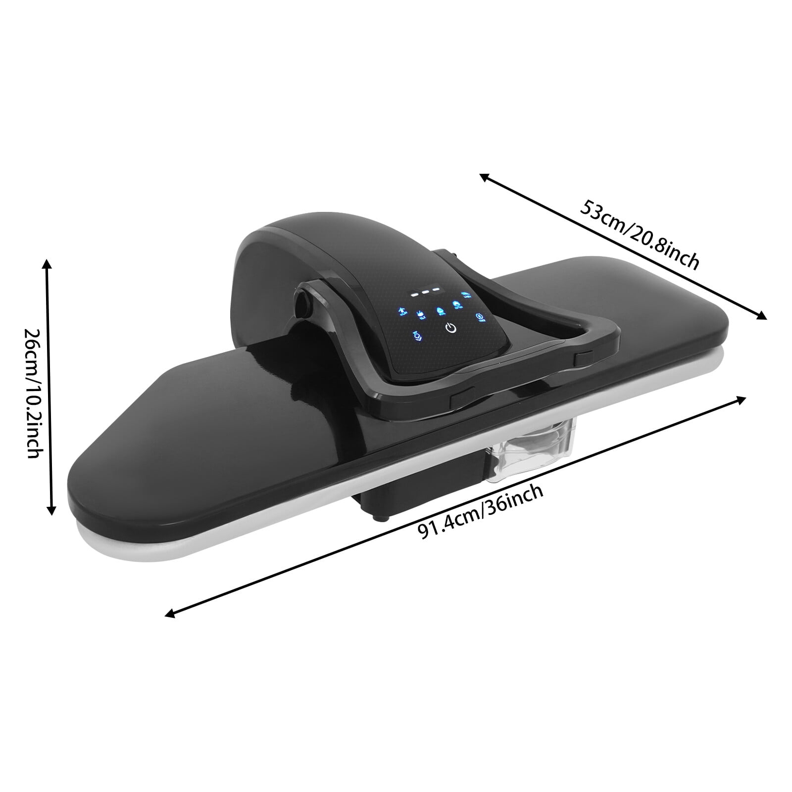 Miumaeov 36 Inch Professional Steam Iron Press Intelligent Steam Press Large Steam Iron Press 1600W 5 Modes