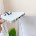 thumbnail image 4 of Candy Color Ring Holder Slide Lens Camera Cover Protection Clear Soft Compatible with iPhone Case (White,iPhone 14 Pro Max), 4 of 12