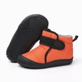 thumbnail image 6 of NOLDARES Boys Girls Snow Boots Winter Waterproof Resistant Cold Weather Outdoor Shoes (Toddler/Little Kid),Y134-Orange, 6 of 7