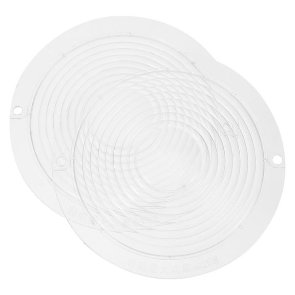 1 Pair Clear Light Lens Cover for Range Hood Transparent Shade for Kitchen Hood Light Cover Replacement Cooker Hood Accessory