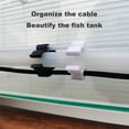 thumbnail image 7 of NIBOLOG 5 Pcs Aquarium Suction Cup Double-ended Buckle for Square And Round Tube Fish Tank Oxygen Tube Hose Pump Power Cord Buckle Wire Finisher Fastener Aquarium Accessories, 7 of 7