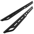 thumbnail image 1 of IRONBISON Running Boards Fits 2019-2024 Chevy Silverado/GMC Sierra 1500 | 2020-2023 2500/3500 Crew Cab Heavy Duty Pickup Truck Side Steps Off Road Nerf Bars Heavy Texture Black, 1 of 4