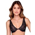 thumbnail image 1 of Bra demi Ilusión 70113 negro 34C Soporte lateral, 1 of 4