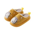 thumbnail image 2 of Fozruso Child Casual Slippers Winter Warm Indoor Shoes For Toddler Soft Comfortable Cute Cartoon Design For Kids Slippers,Plush Warm Slippers Sizes 12 Little Kid(5.5-6 Years), 2 of 6