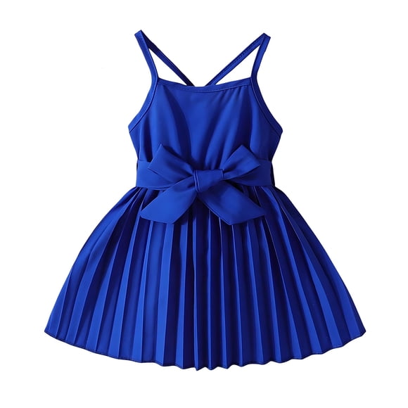 Vestido VARMILO azul casual para niña de 4 años