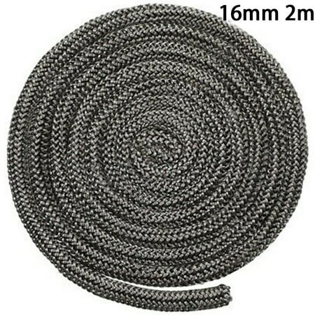 

Gerich Black Stove/Fire Rope Wood Burning Stove 16mm 2m Length Log Burner Door Seal