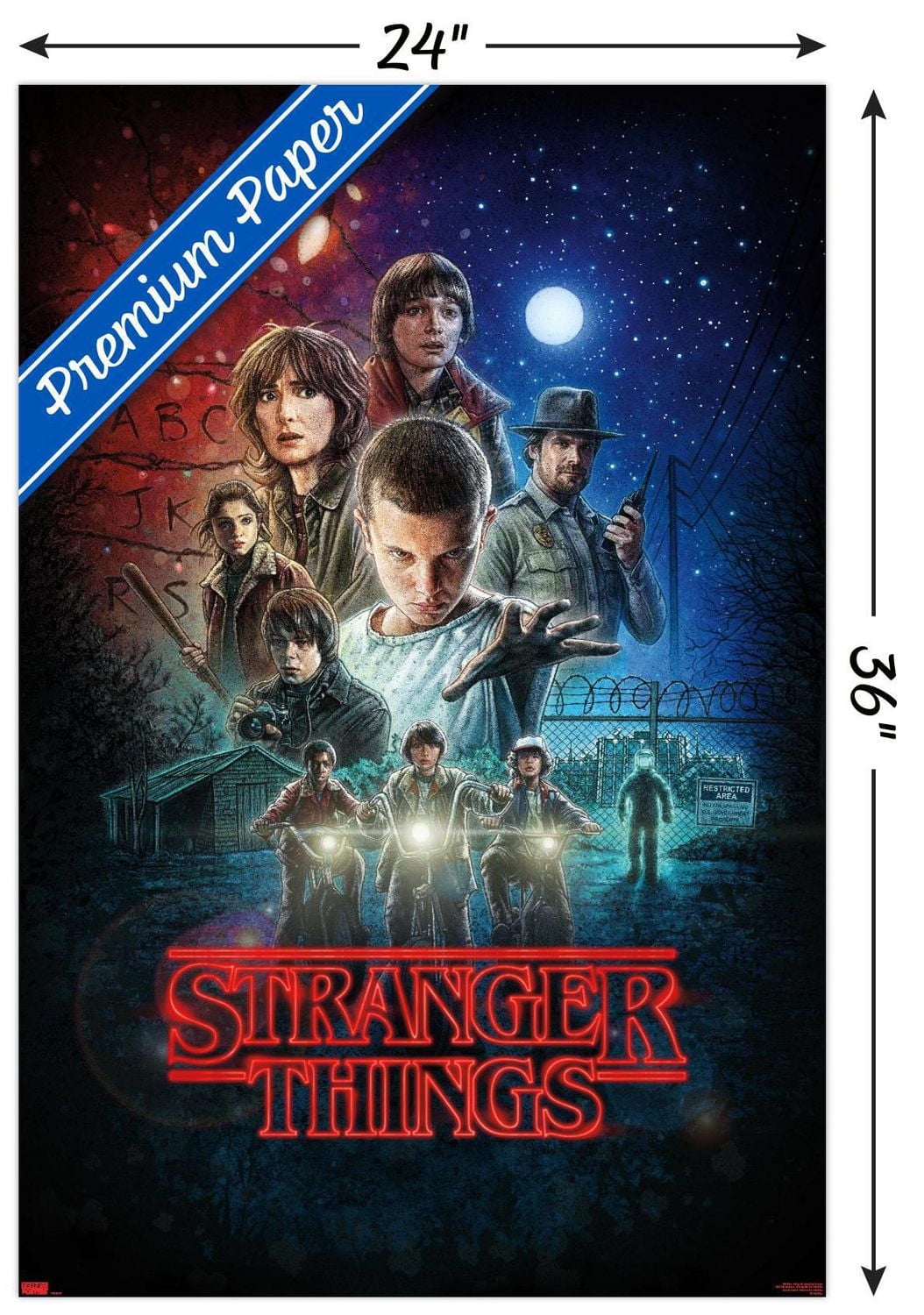 Netflix Stranger Things - One Sheet Wall Poster, 22.375" x 34"