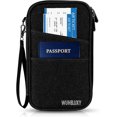thumbnail image 1 of shiyou-travel wallets, Black, Family Passport Holder, 1 of 4