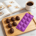 thumbnail image 3 of 1PC Silicone Easter Egg Mould, Multi-functional Ice Tray Baking Mold for Chocolate Candy and Cake, Non-stick Easy to Clean for Diy Baking and Gifts, 3 of 4