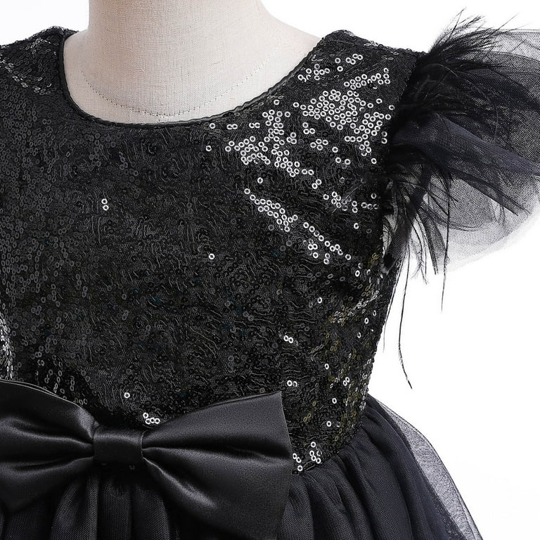 Odeerbi 3-12Y Toddler Girls Cute Tulle Dresses Net Yarn