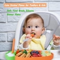 thumbnail image 6 of Stylish Ceramic Dinnerware Set For Kids Includes Plates Bowls And Stainless Steel Utensils With Animal Designs, 6 of 6