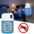 thumbnail image 1 of Xihbxyly Ofertas relámpago de hoy Lámpara fotocatalizadora LED para matar mosquitos, totalment automática, para interiores, con luz violeta, 1 of 3