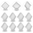 thumbnail image 1 of IFANLANDOR Durable 3D Floating Frame for Decor White ABS Coin Display Case Safely Showcases Coins Various Sizes, 1 of 8