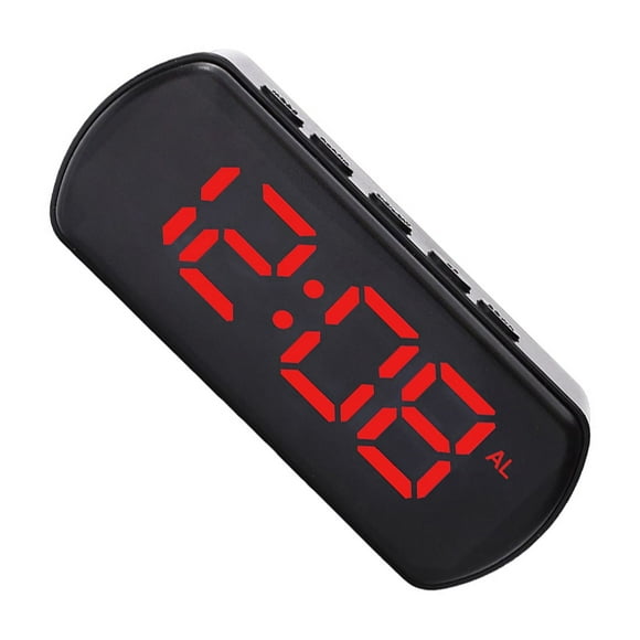 Temporizador de gimnasio Bearachild Reloj despertador Digital LED inteligente USB Rojo
