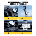 thumbnail image 2 of Soporte Para Celular Base Soporte Grande Porta Celular 360 Ventosa Coche 3en1,, 2 of 5