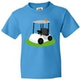thumbnail image 3 of Inktastic Golf Cart Golfing Youth T-Shirt, 3 of 5