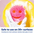 thumbnail image 5 of Kitchen Sponges - Dual-Sided Dish Sponges for Scrubbing - Non-Scratch Cleaning Sponges for Washing Dishes, Bathroom & Multi-Surface Cleaning - Online Exclusive (3 Count), 5 of 6