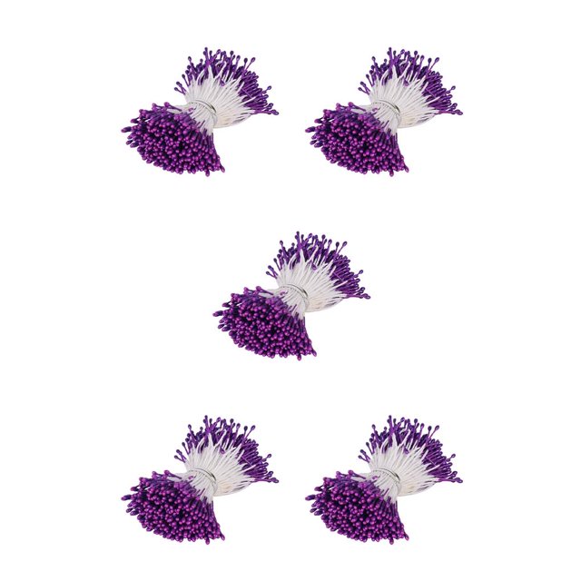 Ramo de flores de plástico hechas a mano Injueey 90 Uds tipo 2
