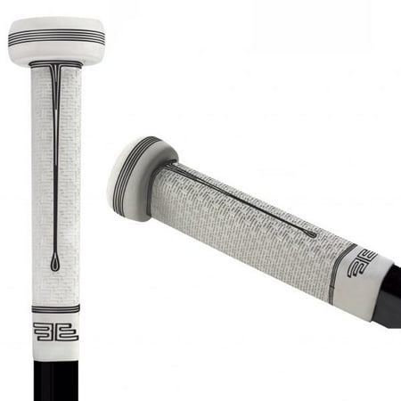 Buttendz Sentry Goalie Hockey Stick Grip White/Grey