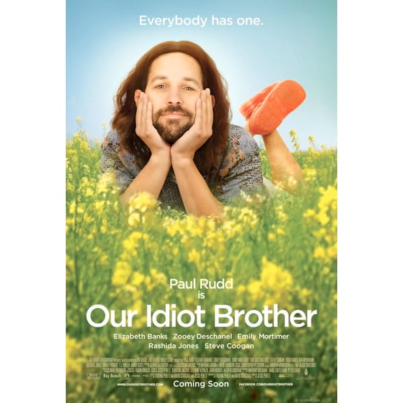 My Idiot Brother Mini Movie Poster 11inx17in in Mail/storage/gift tube 11x17 poster