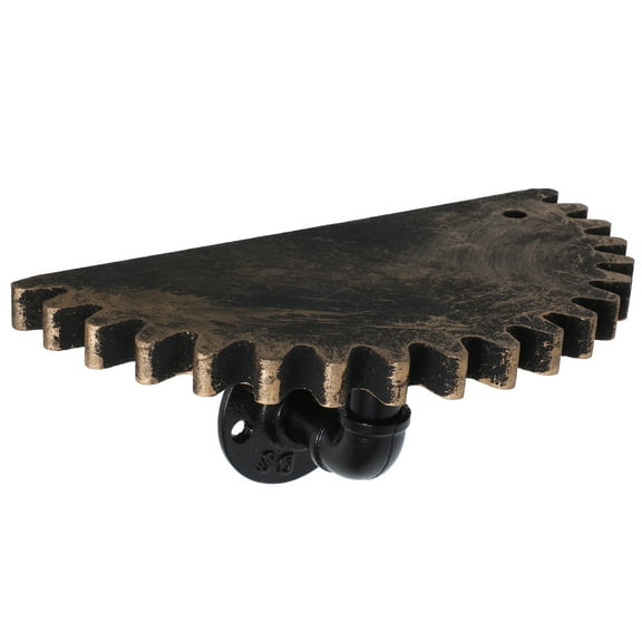 WEUVEB Pipe Wall Mount Shelves 1Pack 9.4X4.7X0.6In