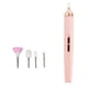 thumbnail image 1 of Lima de uñas eléctrica inalámbrica con USB, mini herramienta de manicura y pedicura con 5 cabezales Rosa, 1 of 9