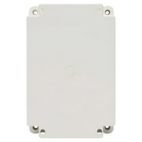 Eaton Tripp Lite Series Waterproof Electrical Junction Box - Cat5e/6, Surface Mount, Industrial, Single Gang, IP68, TAA, 2 Cutouts - Cable junction box - surface mountable - white - 1-gang - TAA Compliant