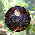 thumbnail image 2 of Phantom Night Bicycle Ornament Window Hanging, Suncatcher for Women, Window Decor Perfect Home Decorr, 2025, Holiday Decoration, Seasonal 2025, Holiday Decoration, Seasonal, 2 of 6