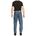 thumbnail image 6 of FULL BLUE 5 Pocket Flannel Lined Denim Jeans, Relaxed Fit, Sits At Waist, Light Wash, 34x34, 6 of 6